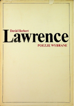 Lawrence Poezje wybrane