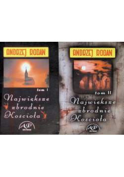 Największe zbrodnie Kościoła Tom I i II