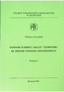 Wybrane elementy analizy technicznej na giełdzie papierów wartościowych