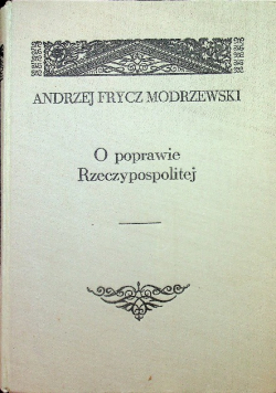 O poprawie Rzeczypospolitej