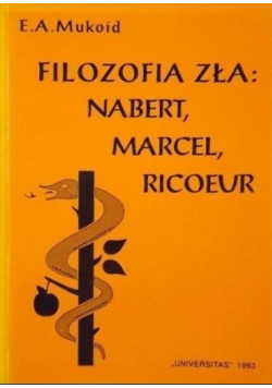 Filozofia zła: Nabert, Marcel, Ricoeur