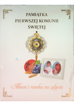Pamiątka Pierwszej Komunii Św Album i ramka na zdjęcia