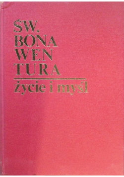 Św Bonawentura Życie i myśl
