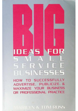 Big Ideas For Small Service Businesses
