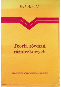 Teoria równań różniczkowych