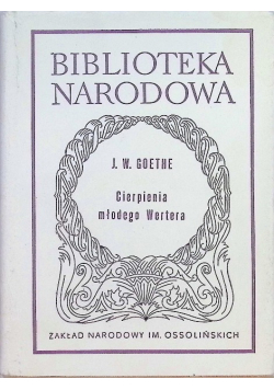 Cierpienia Młodego Wertera