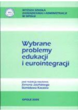 Wybrane Problemy Edukacji I Eurointegracji