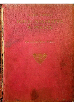 Dzieje malarstwa w Polsce 1929 r.