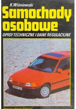Samochody osobowe opisy techniczne i dane regulacyjne