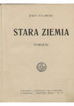 Stara ziemia 1911r