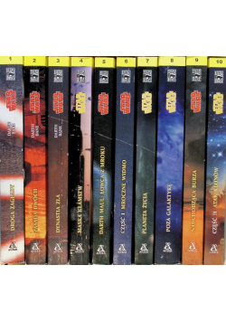 Kolekcja książek Star Wars Tom 1 do 10