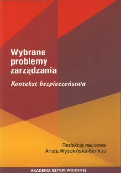 Wybrane problemy zarządzania