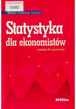 Statystyka dla ekonomistów