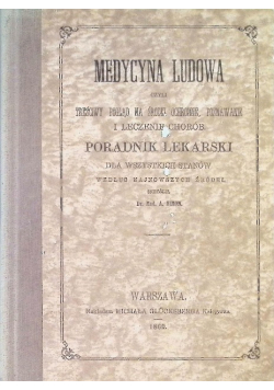 Medycyna ludowa czyli treściwy pogląd na środki ochronne, poznawanie