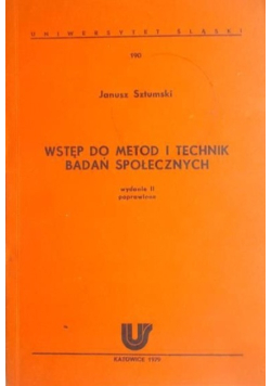 Wstęp do metod i technik badań społecznych