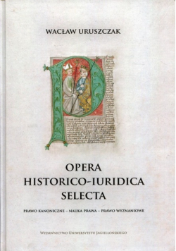Opera historico-iuridica selecta