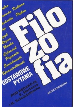 Filozofia Podstawowe pytania
