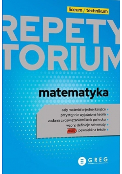 Matematyka Repetytorium Liceum / technikum