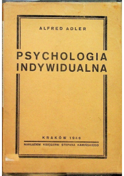 Psychologia indywidualna 1946 r.