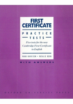 First Certificate practice tests