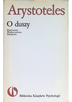 O duszy
