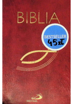 Biblia z rybką Stary i Nowy Testament