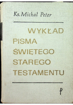 Wykład Pisma Świętego Starego Testamentu
