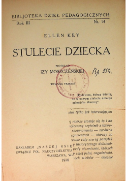 Stulecie dziecka 1928 r.