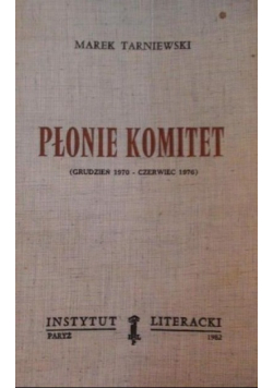 Płonie komitet