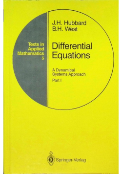 Differential Equation A Dynamical Systems Approach Part 1