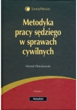 Metodyka pracy sędziego w sprawach cywilnych