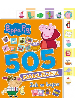 Świnka Peppa 505 naklejek Jak w bajce
