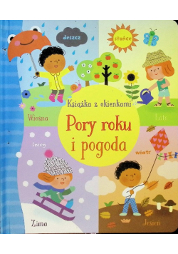 Pory roku i pogoda Książka z okienkami