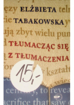 Tłumacząc się z tłumaczenia