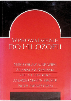 Wprowadzenie do filozofii