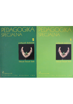 Pedagogika specjalna Tom od I do  II