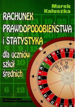 Rachunek prawdopodobieństwa i statystyka matematyczna