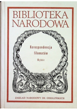 Korespondencja filomatów