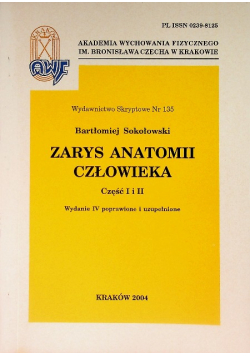 Zarys anatomii człowieka Część I i II