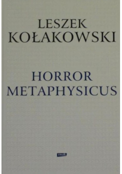 Horror metaphysicus