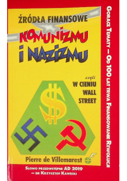 Źródła finansowe komunizmu i nazizmu