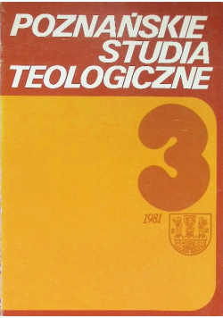 Poznańskie studia teologiczne Tom 3