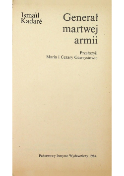 Generał martwej armii