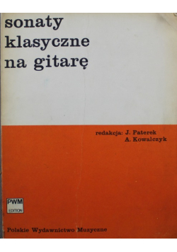 Sonaty klasyczne na gitarę
