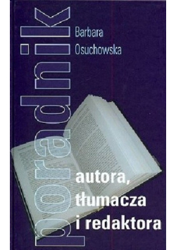 Poradnik autora tłumacza i redaktora