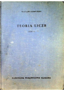 Teoria liczb Część II