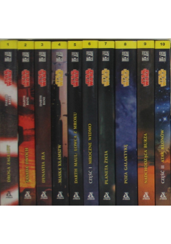 Kolekcja książek Star Wars tom 1 do 26