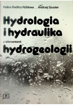 Hydrologia i hydraulika z elementami hydrogeologii