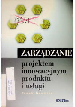 Zarządzanie projektem innowacyjnym produktu i usługi