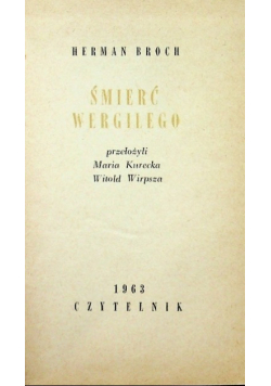 Śmierć Wergilego